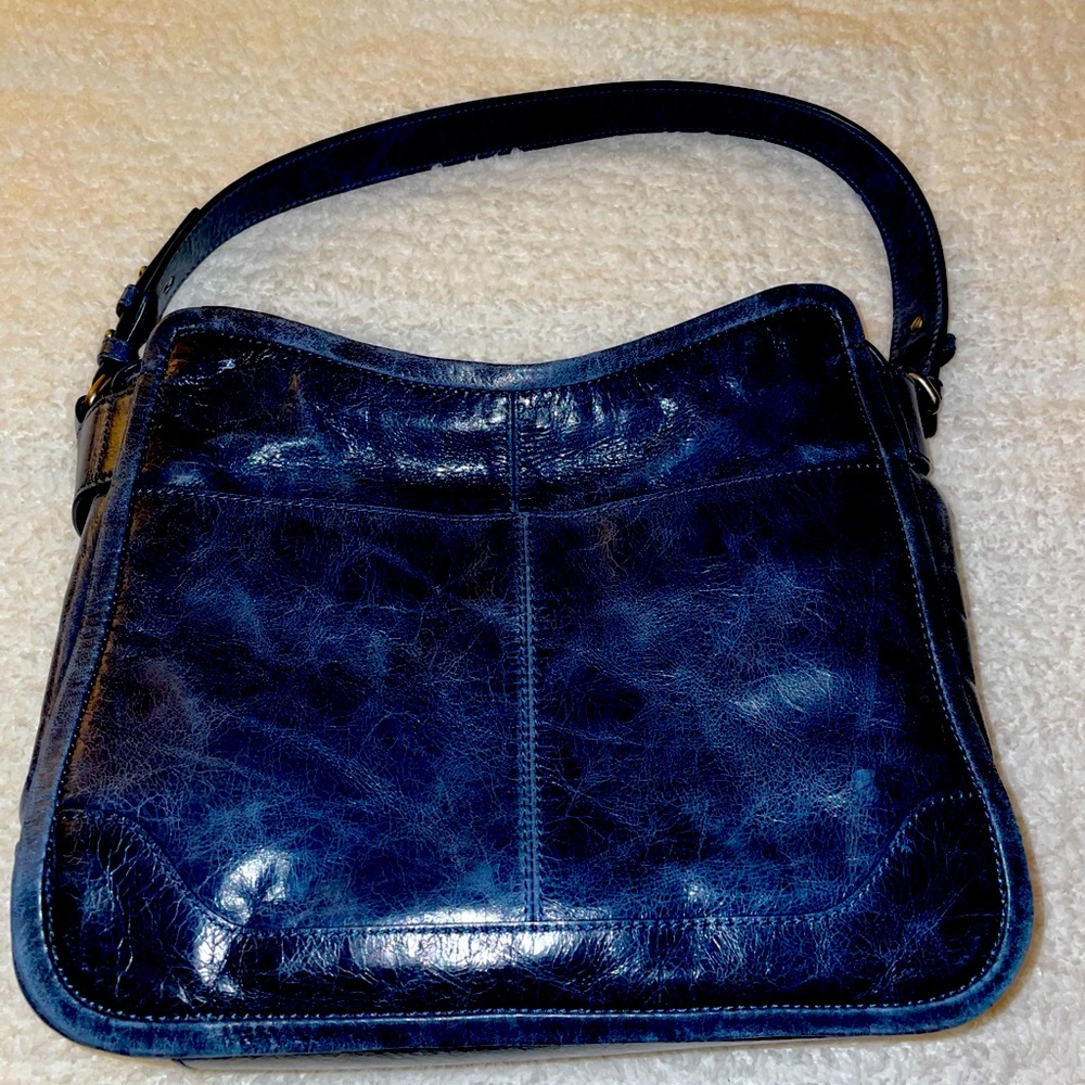 Frye Mel Hobo Navy blue